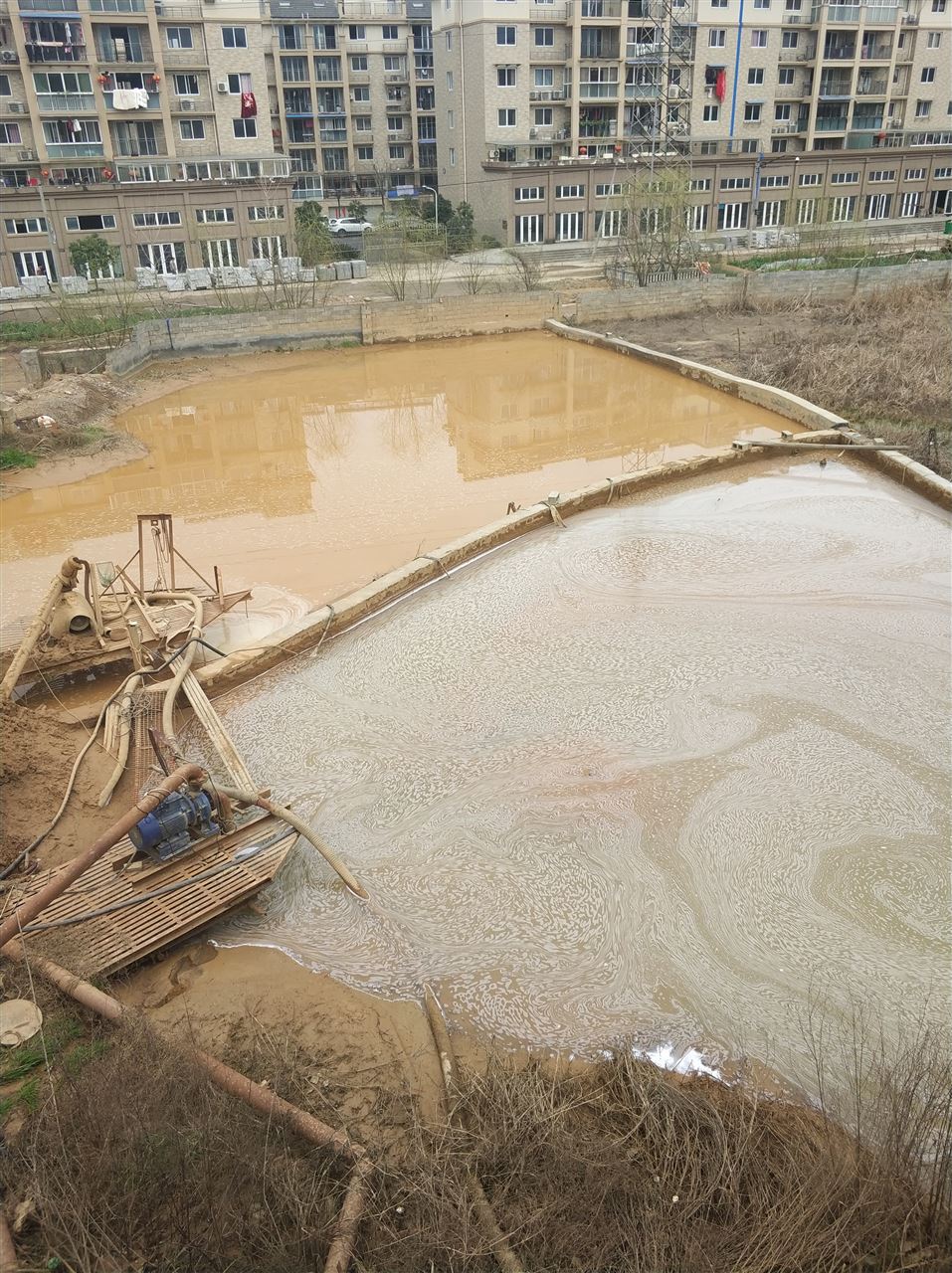 吉安沉淀池淤泥清理-厂区废水池淤泥清淤
